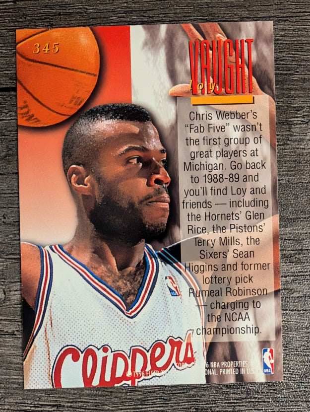 1995-96 Ultra #345 Loy Vaught ENC