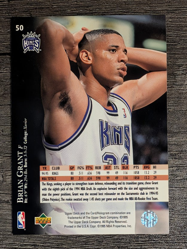 1995-96 Upper Deck #50 Brian Grant
