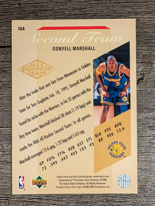 1995-96 Upper Deck #164 Donyell Marshall ART