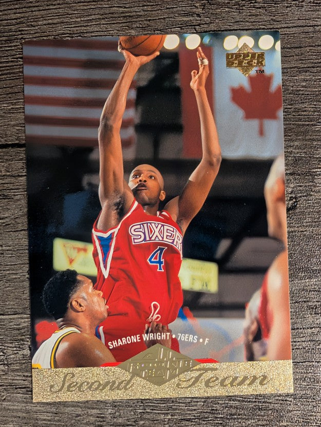 1995-96 Upper Deck #165 Sharone Wright ART