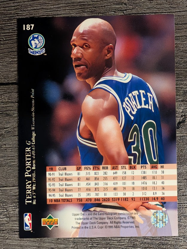 1995-96 Upper Deck #187 Terry Porter