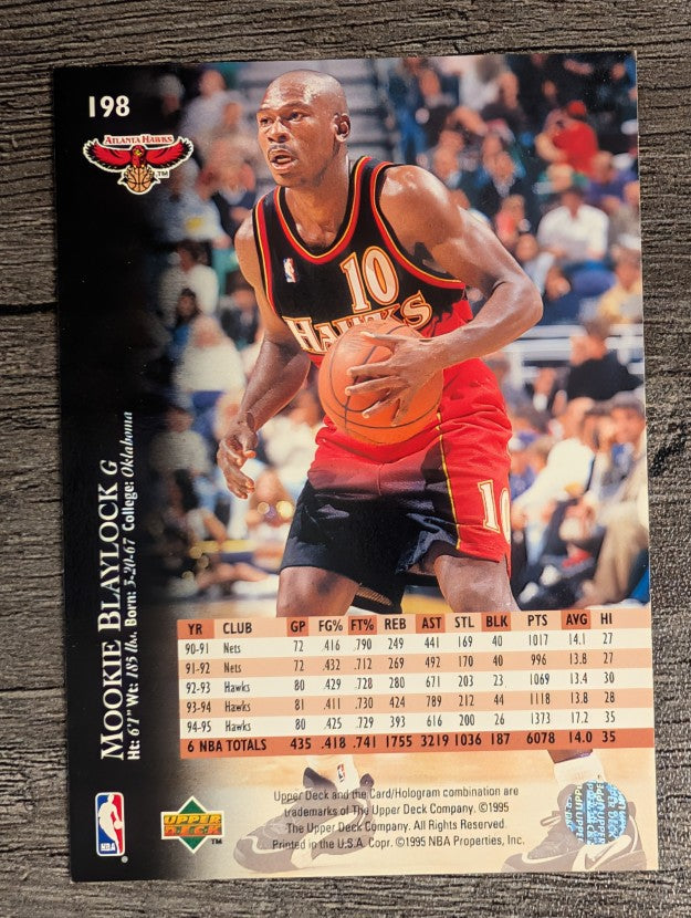 1995-96 Upper Deck #198 Mookie Blaylock