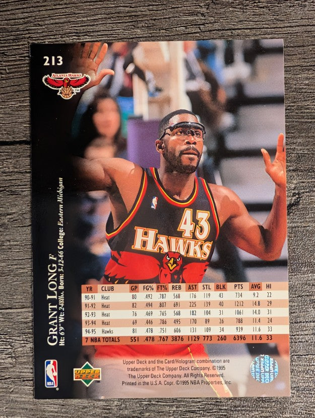 1995-96 Upper Deck #213 Grant Long