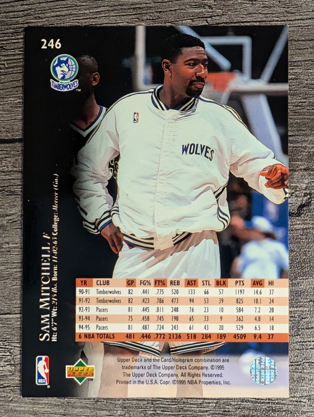 1995-96 Upper Deck #246 Sam Mitchell