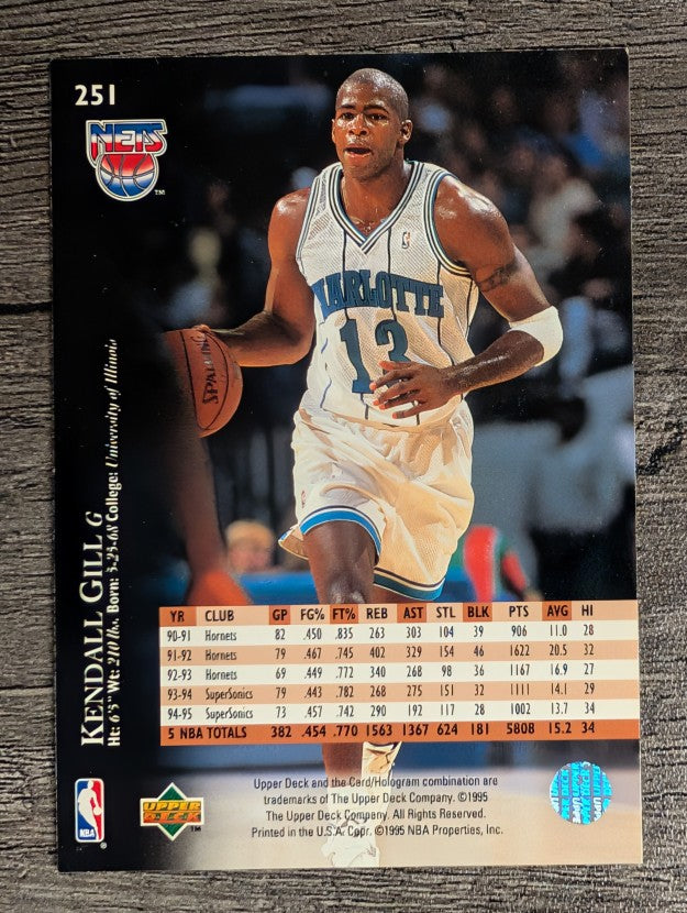 1995-96 Upper Deck #251 Kendall Gill