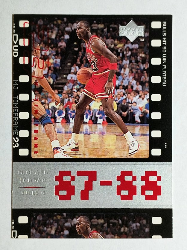 1998 Upper Deck Michael Jordan Living Legend #19 Michael Jordan TF 1988-89