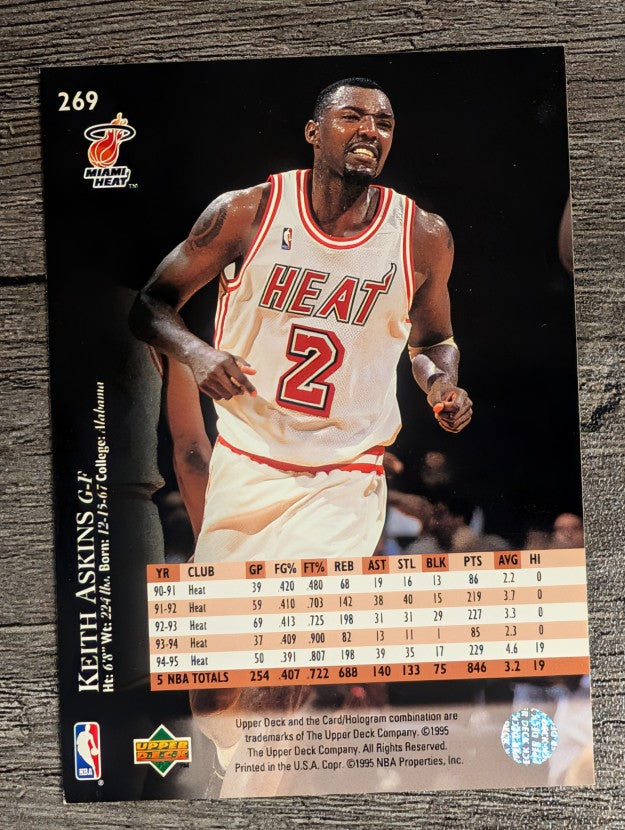 1995-96 Upper Deck #269 Keith Askins