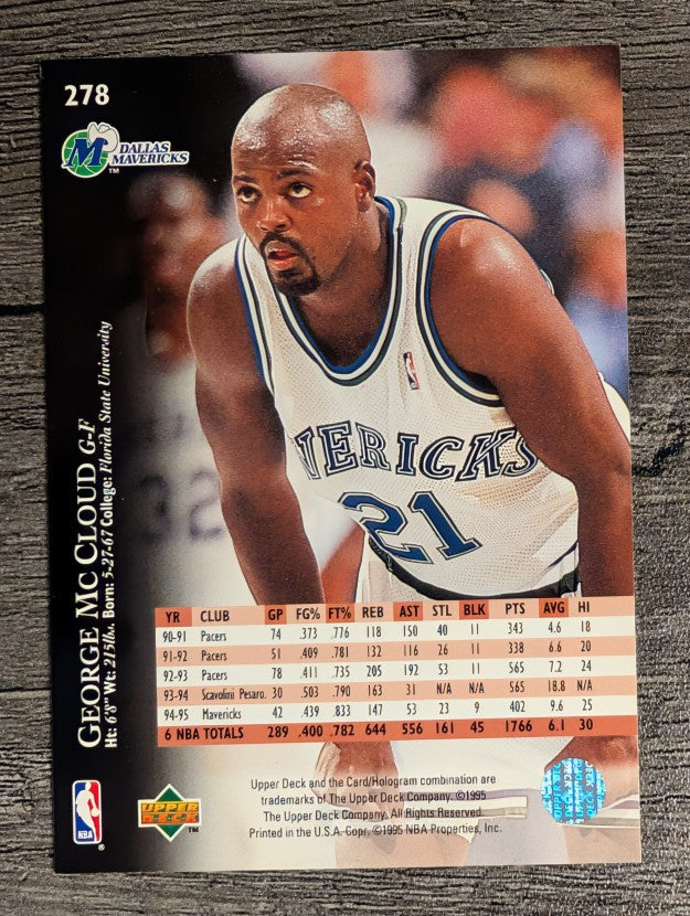 1995-96 Upper Deck #278 George McCloud