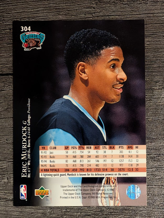 1995-96 Upper Deck #304 Eric Murdock