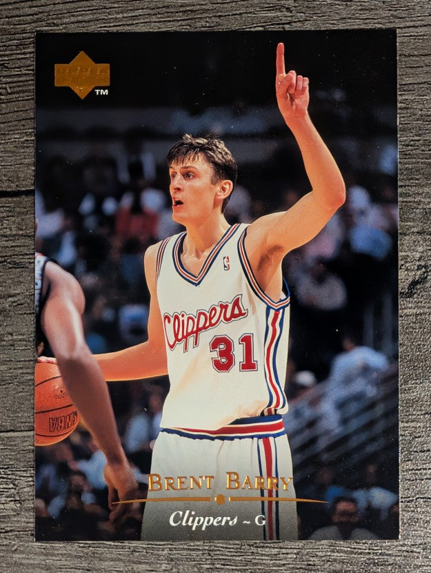 1995-96 Upper Deck #309 Brent Barry RC