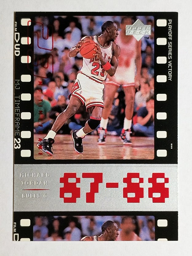 1998 Upper Deck Michael Jordan Living Legend #23 Michael Jordan TF 1988-89