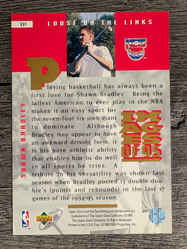 1995-96 Upper Deck #331 Shawn Bradley I95