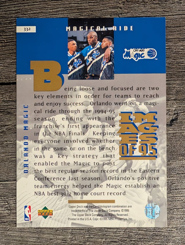 1995-96 Upper Deck #332 Horace Grant I95/Brooks Thompson