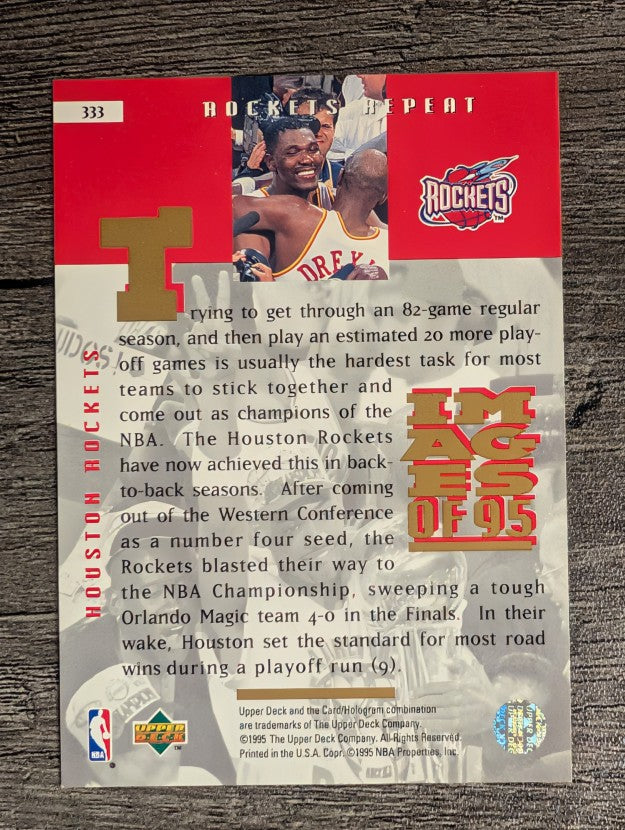 1995-96 Upper Deck #333 Robert Horry I95