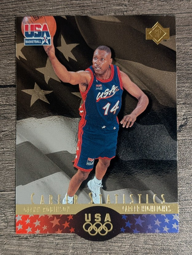 1996 Upper Deck USA SP Career Statistics #S9 Glenn Robinson
