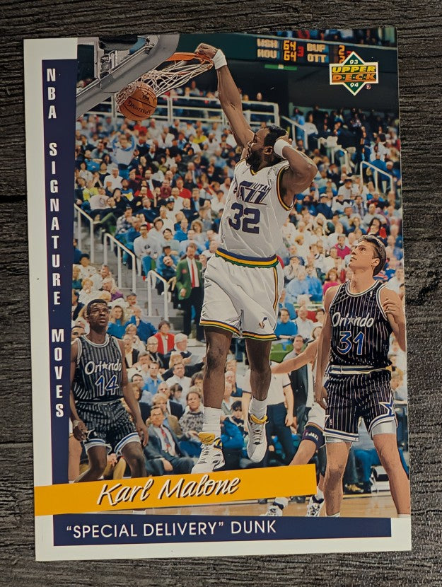 1993-94 Upper Deck #249 Karl Malone SM