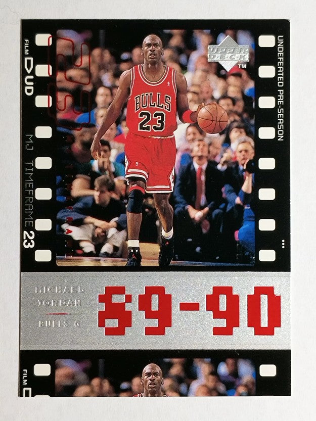 1998 Upper Deck Michael Jordan Living Legend #32 Michael Jordan TF 1989-90