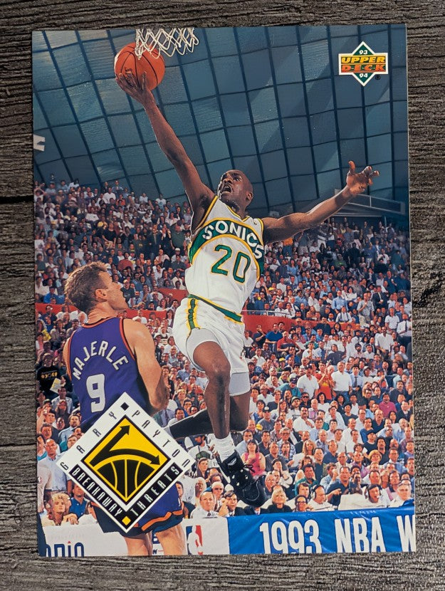 1993-94 Upper Deck #441 Gary Payton BT