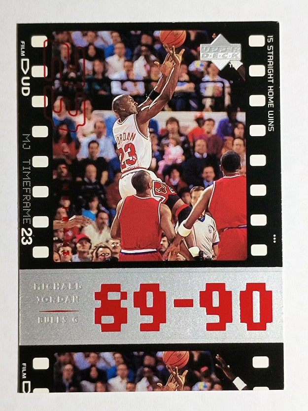 1998 Upper Deck Michael Jordan Living Legend #35 Michael Jordan TF 1990-91