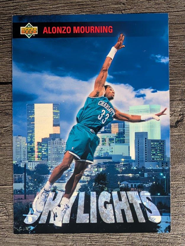1993-94 Upper Deck #468 Alonzo Mourning SKL