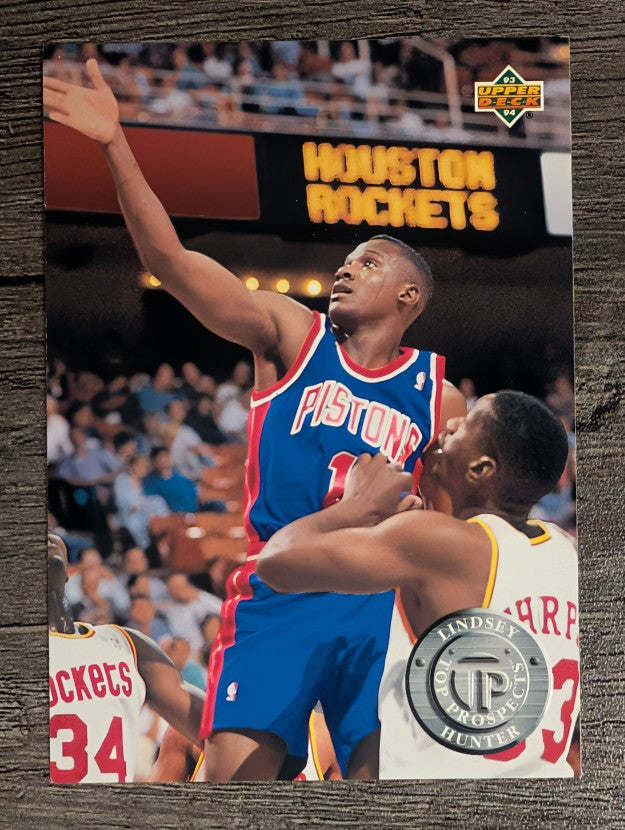 1993-94 Upper Deck #492 Lindsey Hunter TP