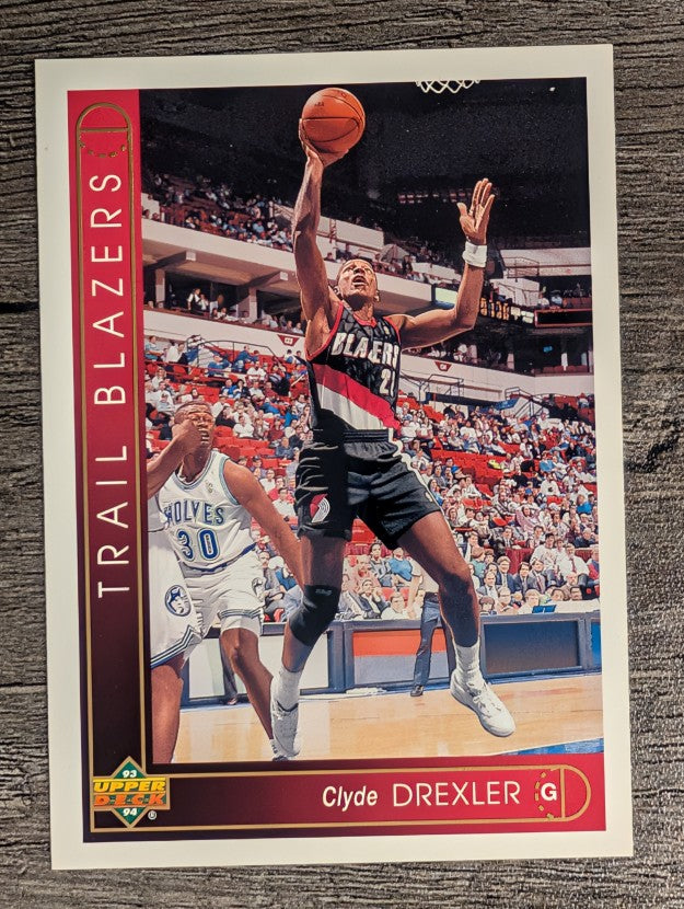 1993-94 Upper Deck International Spanish #33 Clyde Drexler