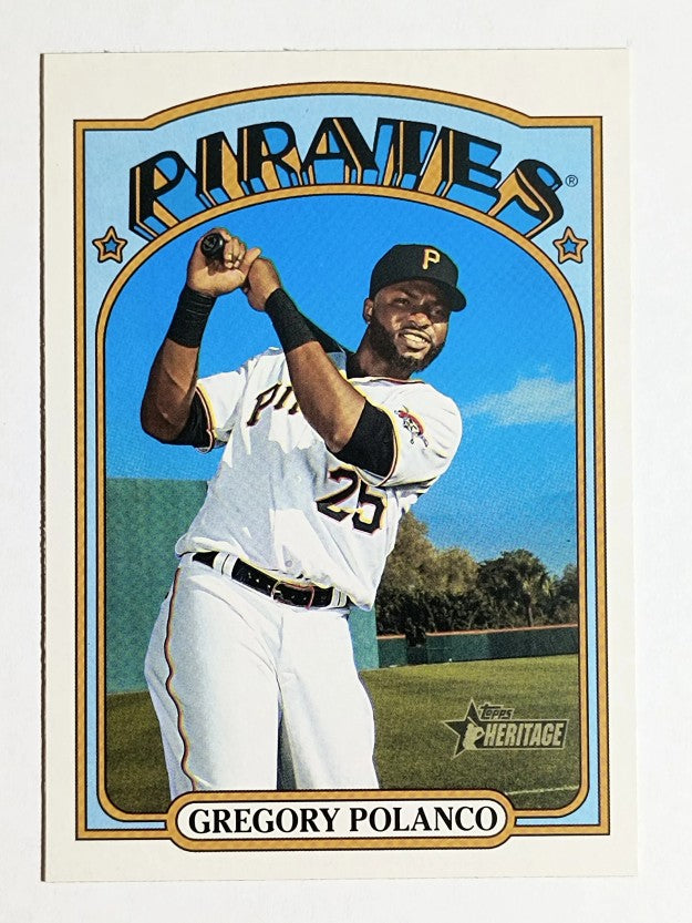 2021 Topps Heritage #371 Gregory Polanco