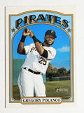 2021 Topps Heritage #371 Gregory Polanco
