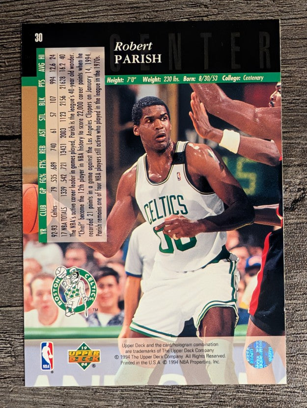 1993-94 Upper Deck SE #30 Robert Parish
