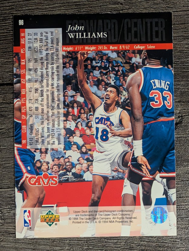 1993-94 Upper Deck SE #96 John Williams