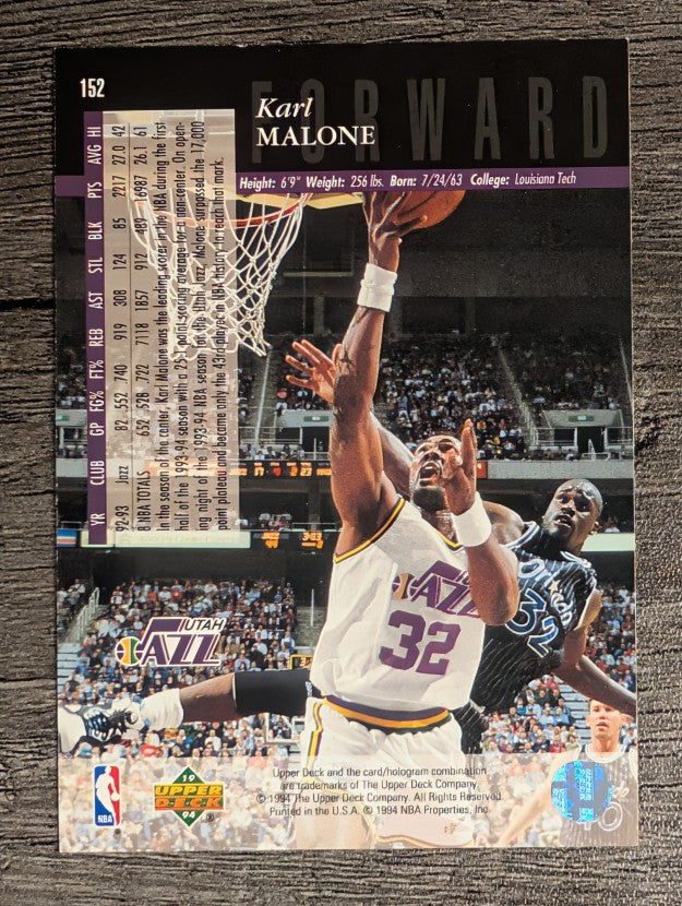 1993-94 Upper Deck SE #152 Karl Malone