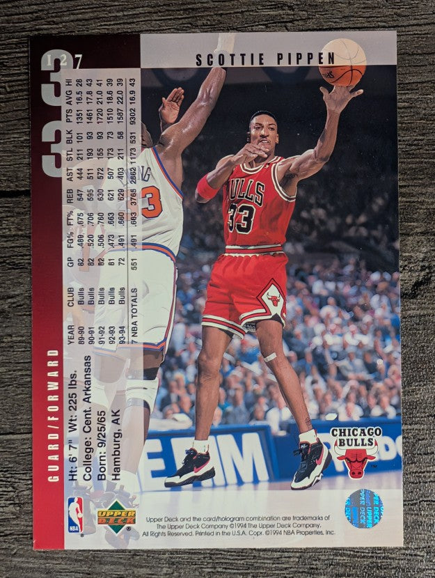 1994-95 Upper Deck #127 Scottie Pippen