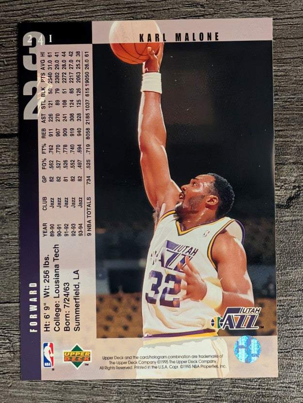 1994-95 Upper Deck #241 Karl Malone