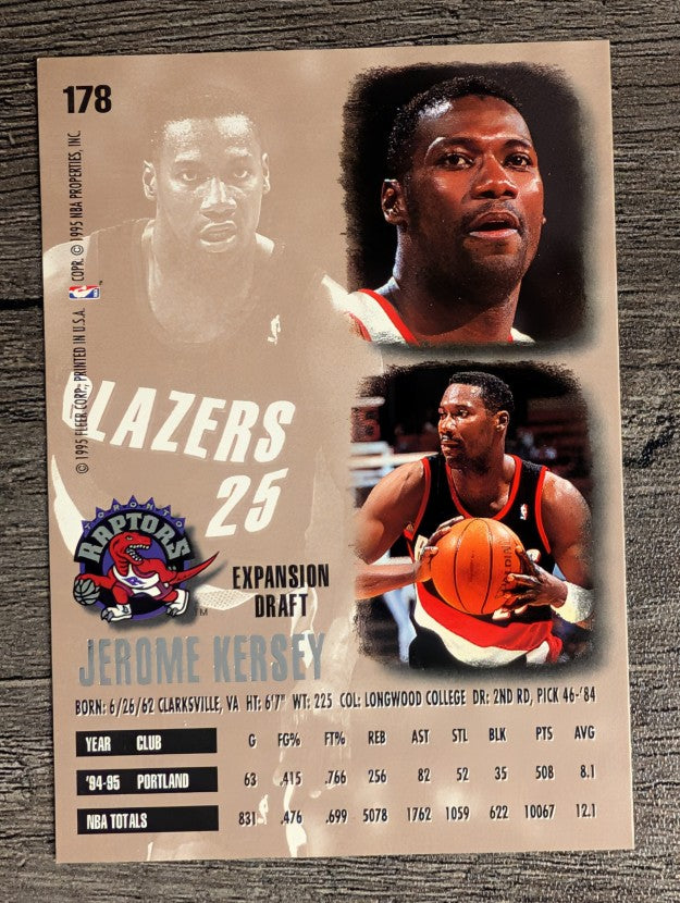 1995-96 Ultra #178 Jerome Kersey