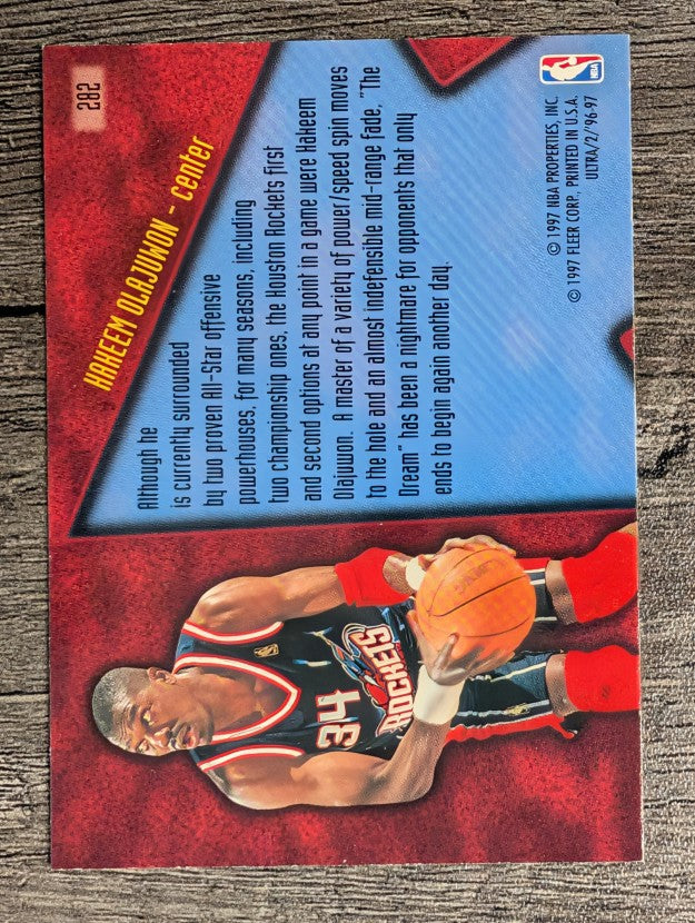 1996-97 Ultra #282 Hakeem Olajuwon SU (NM)