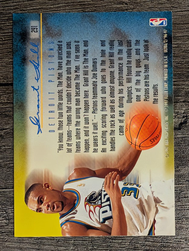 1996-97 Ultra #291 Grant Hill PG
