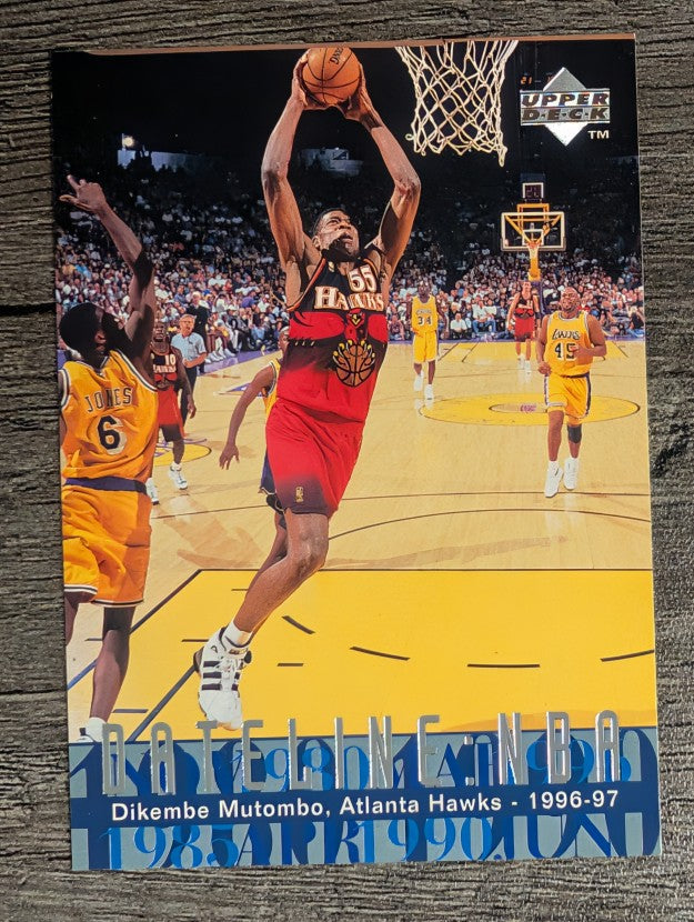 1996-97 Upper Deck #318 Dikembe Mutombo DN