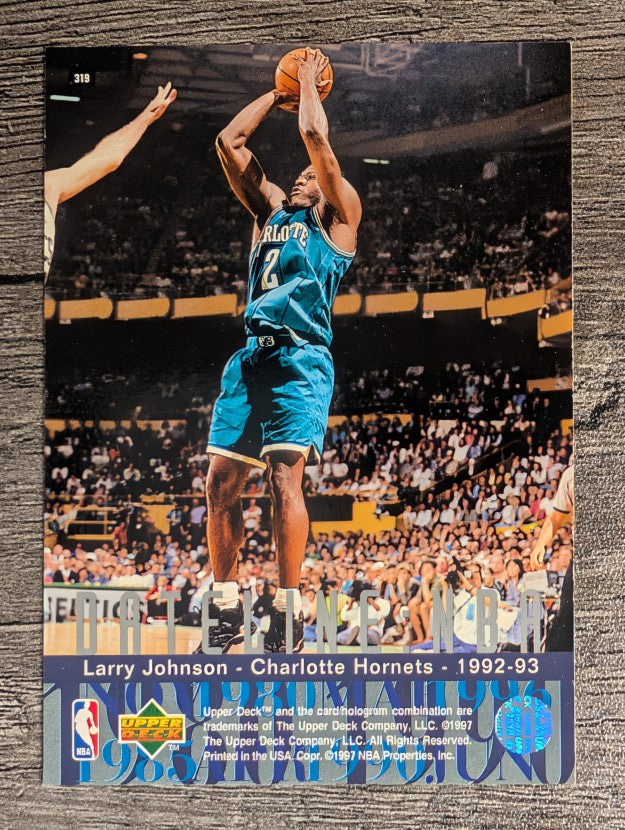 1996-97 Upper Deck #319 Larry Johnson DN