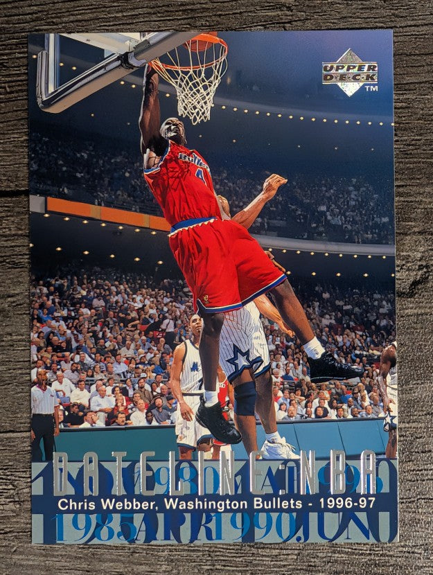 1996-97 Upper Deck #329 Chris Webber DN