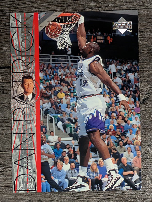 1996-97 Upper Deck #357 Karl Malone WD