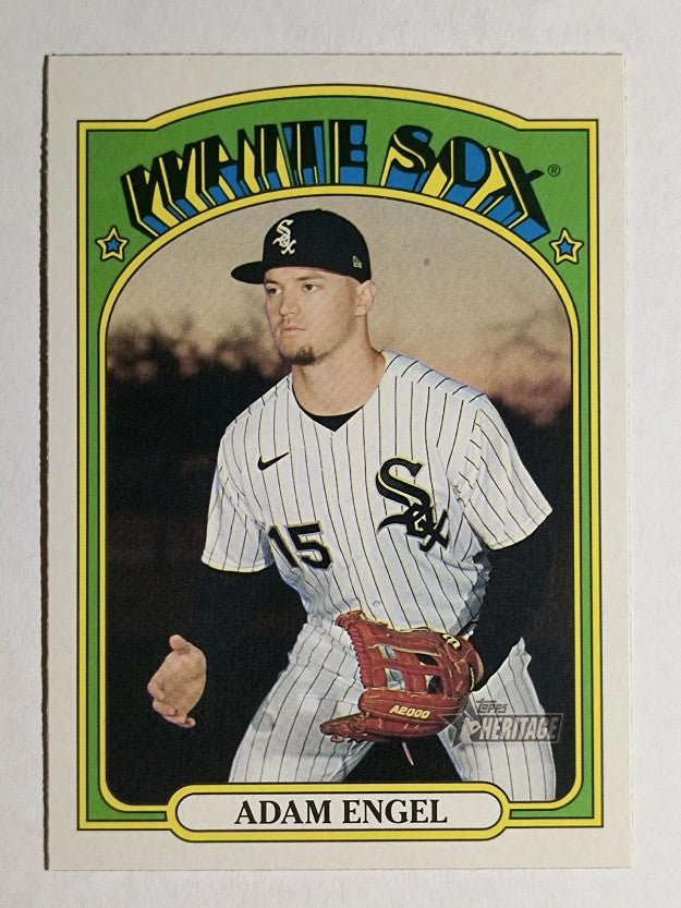 2021 Topps Heritage #376 Adam Engel