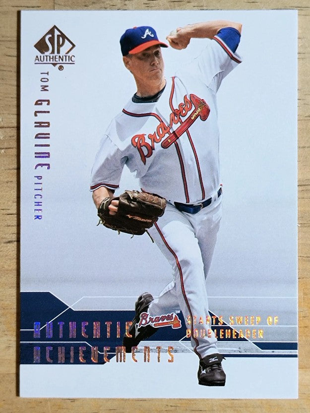 2008 SP Authentic Authentic Achievements #AA5 Tom Glavine