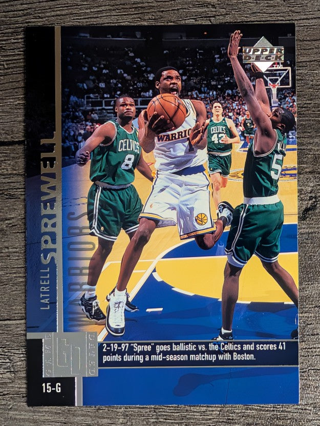 1997-98 Upper Deck #42 Latrell Sprewell