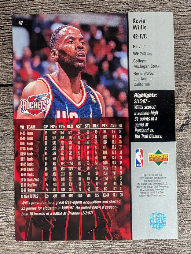 1997-98 Upper Deck #47 Kevin Willis