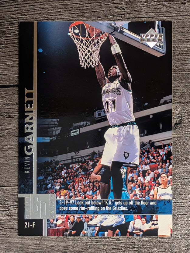 1997-98 Upper Deck #75 Kevin Garnett