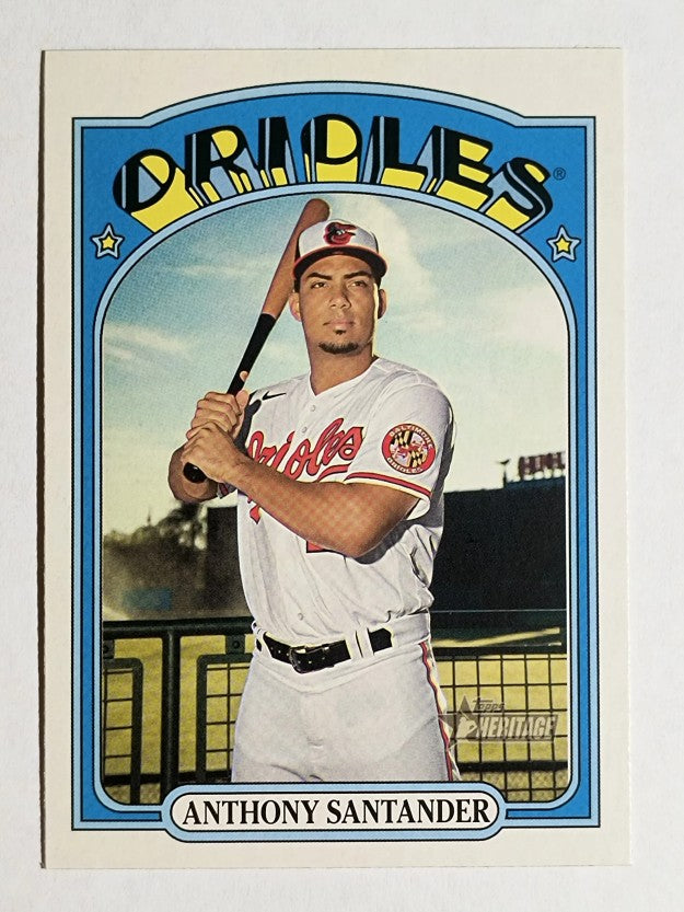 2021 Topps Heritage #377 Anthony Santander