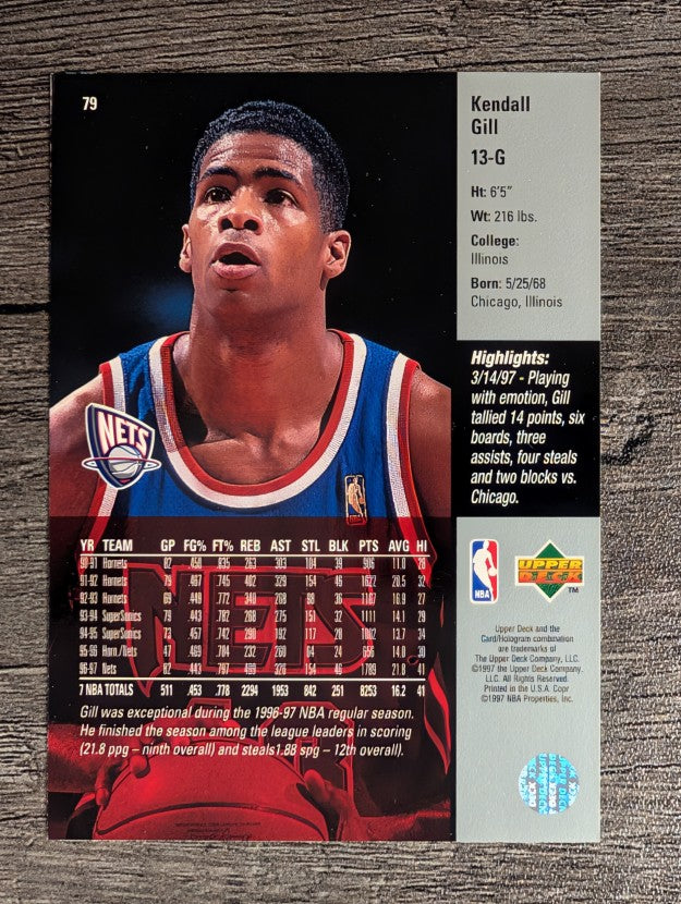 1997-98 Upper Deck #79 Kendall Gill