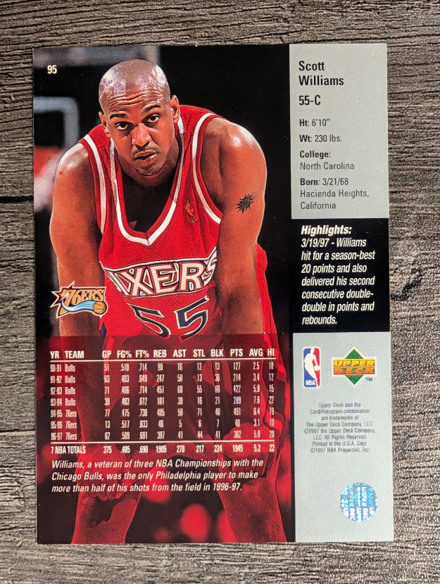 1997-98 Upper Deck #95 Scott Williams