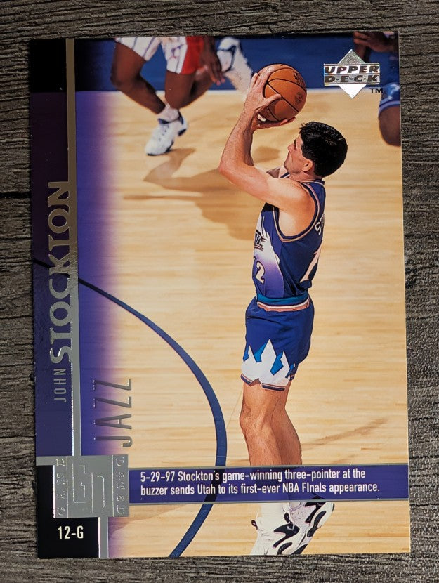 1997-98 Upper Deck #127 John Stockton