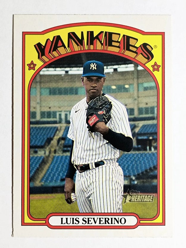 2021 Topps Heritage #383 Luis Severino
